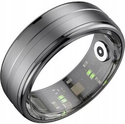 Inteligentny Pierścień SmartRing Rubicon Smarub326 R06 Black R.23