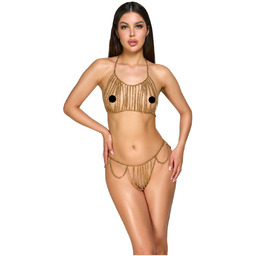 Cottelli - złoty łańcuszek na ciało