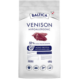 BALTICA Karma z dziczyzną i ryżem dla średnich