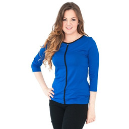 Bluzka, rękaw 3/4, Kreator Studio Mody, rozm. 46