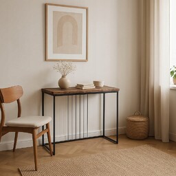 Konsola Stolik Boczny Wąski Przedpokój Salon Sypialnia 100x30x80cm