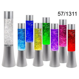 Duża Lampka Lawa - Lampa Lava 34cm brokatowa