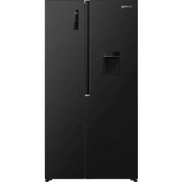 Chłodziarko-zamrażarka Side By GORENJE NRS917E41BXWD G400 Czarna stal