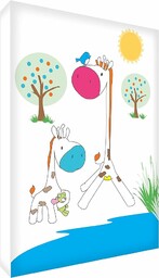 Feel Good Art BC-GIR-A5BLK-12IT Żeton dekoracyjny akryl ze