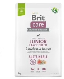 Brit Care Dog Sustainable Junior Large Breed Chicken