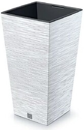 PROSPERPLAST Doniczka Furu Square DFSH240-S449 19L Biały
