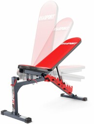 ŁAWKA ćwiczeń ŁAWECZKA STOJAKI SZTANGĘ składana KSSL010