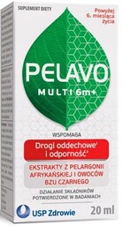 Pelavo Multi 6M+ Krople Dla Dzieci Odporność 20