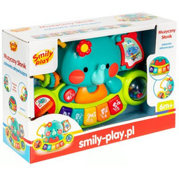 SMILY PLAY Zabawka interaktywna Muzyczny Słonik SP84769