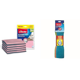 Vileda Zestaw 2produkty Ściereczka ACTIFIBRE Soft 10szt +