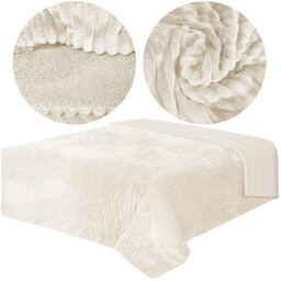 Narzuta Dwustronna Capri Beż 160x200