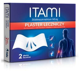 ITAMI plaster leczniczy 140mg, 2szt.