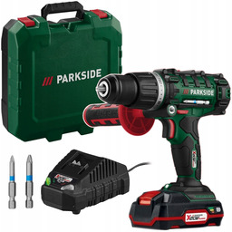 Wiertarko-wkrętarka udarowa Parkside Psbsa 20-Li 20V +Akumulator +Ładowarka