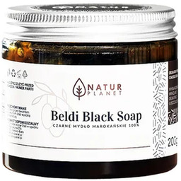 Natur Planet Czarne mydło marokańskie 200ml