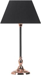 Candellux NOE 41-38821 lampa stołowa stożek abażur czarny