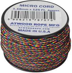 Linka Paracord ATWOOD (1.18mm/37.5m) Nylon Micro Cord DARK