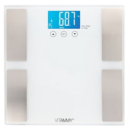 VITAMMY HORIZON Waga analityczna łazienkowa, pomiar tłuszczu, wody,