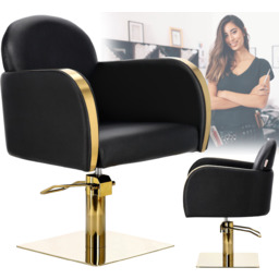 Fotel fryzjerski Zane hydrauliczny obrotowy do salonu fryzjerskiego