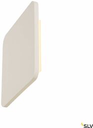 PLASTRA SQUARE lampa ścienna gipsowa biała LED 3000K