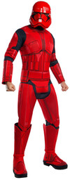 Kostium Czerwony Stormtrooper Deluxe dla dorosłych