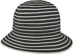 Kapelusz Słomkowy Twotone Braids by Lipodo, czarny, One
