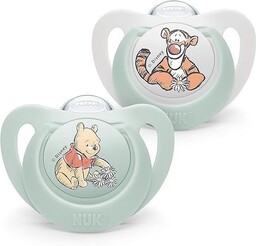 NUK Smoczek uspokajający SILIKONOWY STAR 0-6 1SZT/PUDEŁKO