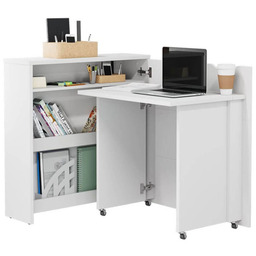 WORK CONCEPT SLIM CW-02P - biurko rozkładane połysk