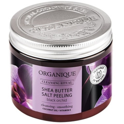 ORGANIQUE Black Orchid Peeling solny z masłem shea