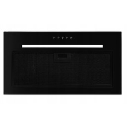 Okap podszafkowy Kernau KBH0662B 60cm Led Timer czarny