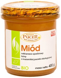 Pasieka Pucer, Miód Nektarowo - Spadziowy Leśny Bio,