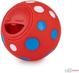 Z831 piłka na przysmaki kropki 7,5cm
