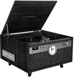 Victrola Century Signature+ 6-in-1 VTA-830SB-BLK-INT Manualny Napęd paskowy