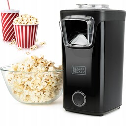 Maszyna Do Popcornu Urządzenie Maszynka Popcorn Maker Black+Decker