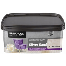 Primacol Farba dekoracyjna Silver sand 1l baza S0