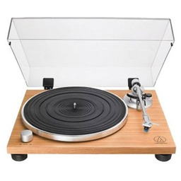 AUDIO-TECHNICA Gramofon AT-LPW30TK Brązowy, Manualny, Napęd paskowy, Pokrywa