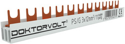Szyna łączeniowa grzebieniowa PS/G 3-fazowa 11-modułowa 12mm2 80A