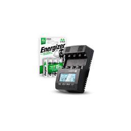 ZESTAW Ładowarka akumulatorków Ni-MH everActive NC-3000 + 4x