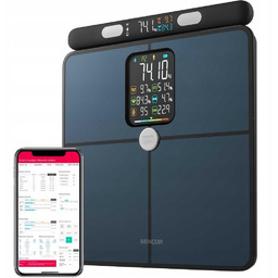 Sencor SBS 9102BK Inteligentna osobista waga fitness