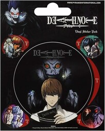 Death Note Naklejka winylowa, wielokolorowa, 10 x 12,5