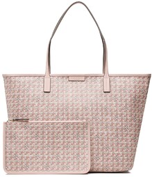 Torebka Tory Burch Basketweave Tote 145634 Różowy