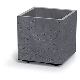 PROSPERPLAST Doniczka Sierra Square Beton Effect DSI300E Ciemnoszary