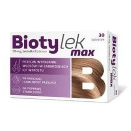 Biotylek MAX - Lek z biotyną 10 mg