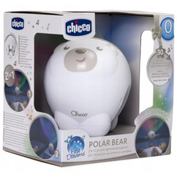 Projektor miś polarny beżowy