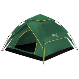 NAMIOT 3-OSOBOWY AUTOMATYCZNY 2W1 ZIELONY NILS CAMP NC4801