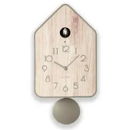 Guzzini QQ-UP Kukułka Wahadło Wood Zegar ścienny