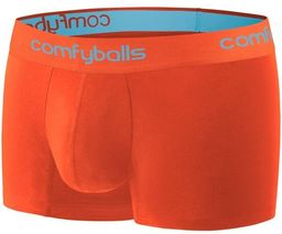 COMFYBALLS Bokserki do biegania REGULAR PERFORMANCE pomarańczowe