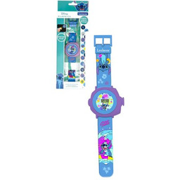 LEXIBOOK Zabawka zegarek z projektorem Stitch DMW050D