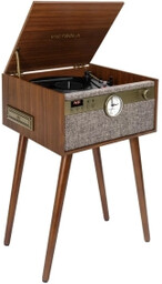 Victrola Century Signature+ 6-in-1 VTA-835SB-WLN-INT Manualny Napęd paskowy