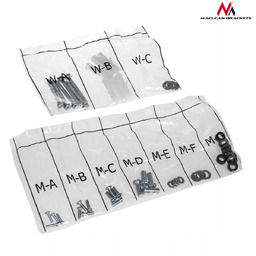 Uchwyt Tv 32''-55'' z półką na DVD 30kg