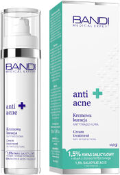 Bandi Medical Anti Acne, kremowa kuracja antytrądzikowa, 50